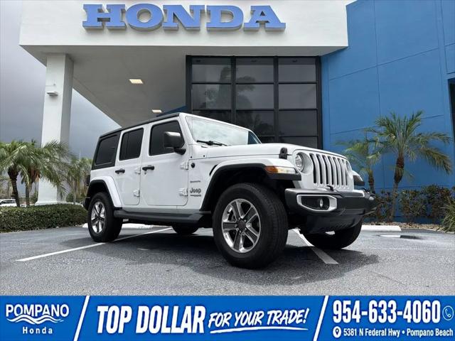 2020 Jeep Wrangler Sahara 4x4 for sale in Pompano Beach, FL