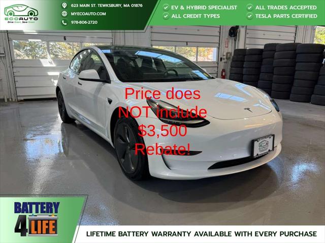 2022 Tesla Model 3 Long Range Dual Motor All-Wheel Drive for sale in Tewksbury, MA