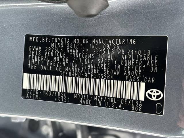 2026 Toyota Corolla LE