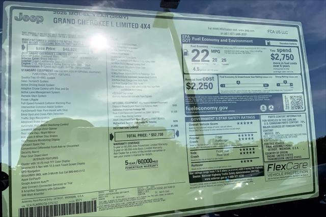 2026 Jeep Grand Cherokee L Limited