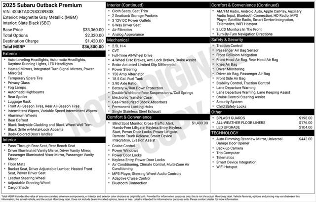 2025 Subaru Outback Premium