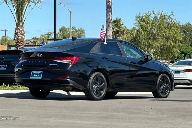2023 Hyundai Elantra Hybrid Blue