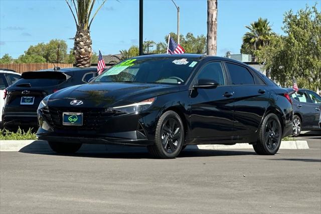 2023 Hyundai Elantra Hybrid Blue