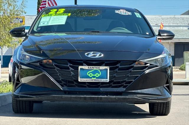 2023 Hyundai Elantra Hybrid Blue