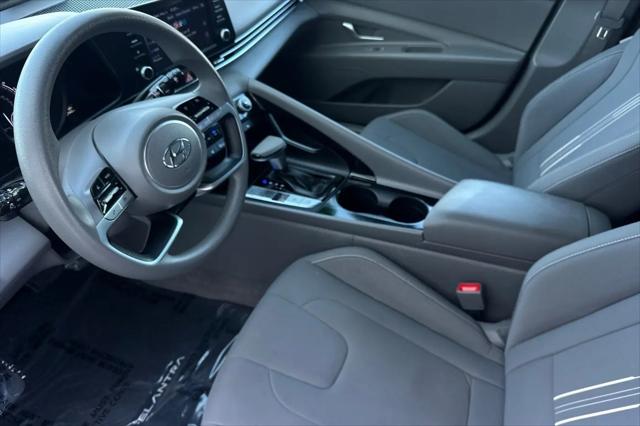 2023 Hyundai Elantra Hybrid Blue
