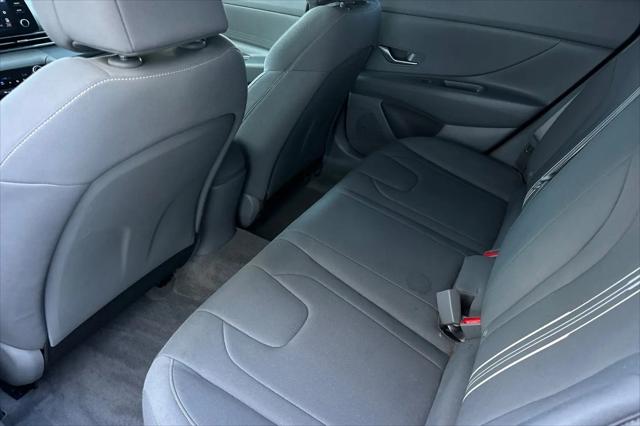 2023 Hyundai Elantra Hybrid Blue