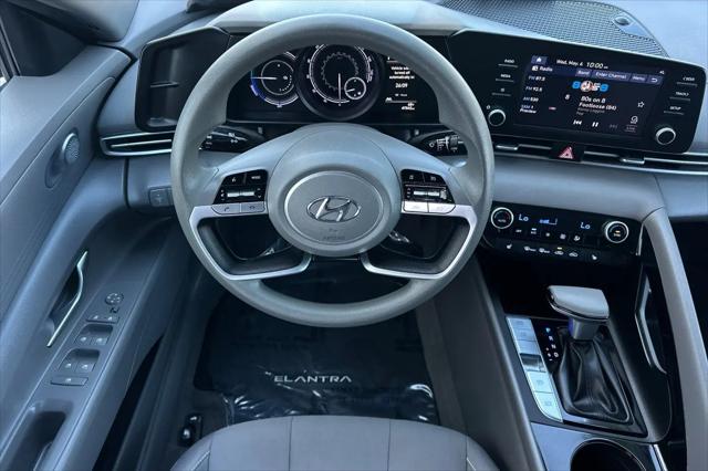 2023 Hyundai Elantra Hybrid Blue