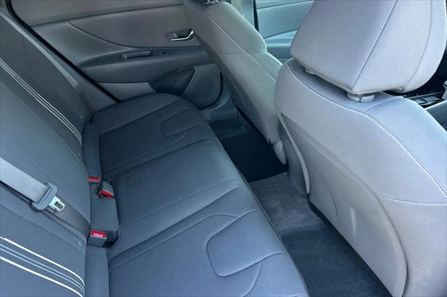 2023 Hyundai Elantra Hybrid Blue