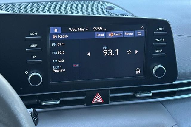 2023 Hyundai Elantra Hybrid Blue