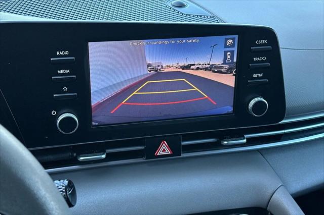 2023 Hyundai Elantra Hybrid Blue