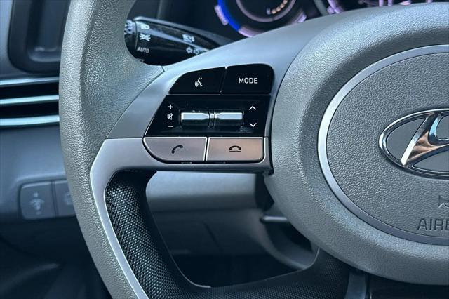 2023 Hyundai Elantra Hybrid Blue