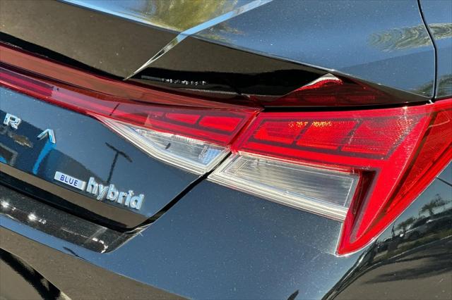 2023 Hyundai Elantra Hybrid Blue