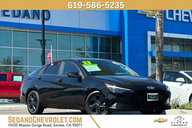 2023 Hyundai Elantra Hybrid Blue for sale in Santee, CA