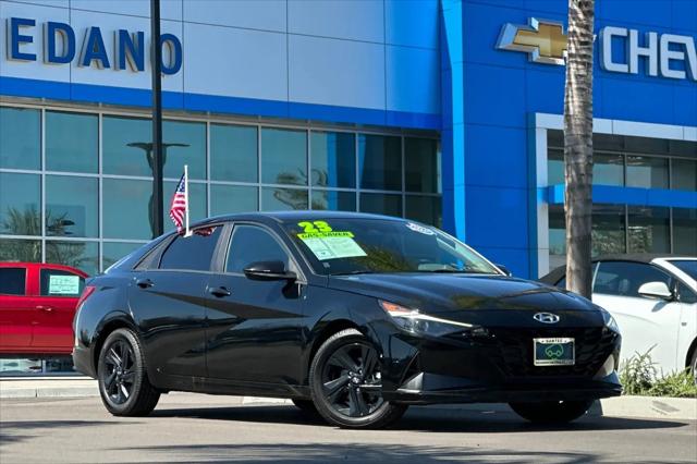 2023 Hyundai Elantra Hybrid Blue