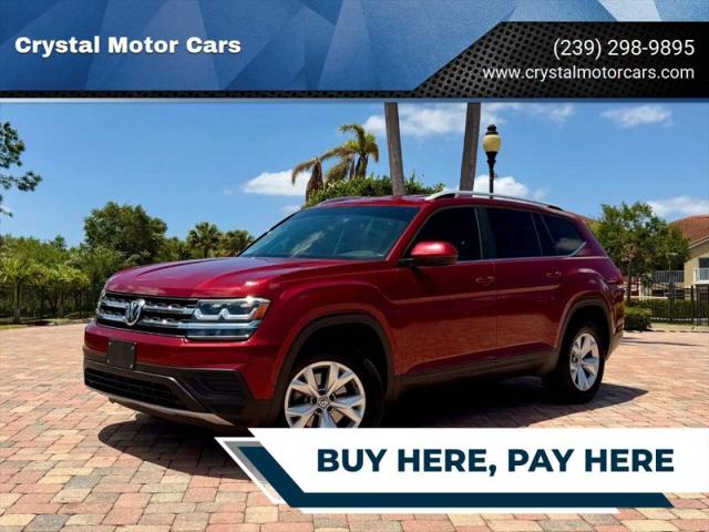 2018 Volkswagen Atlas 3.6L V6 S for sale in Fort Myers, FL