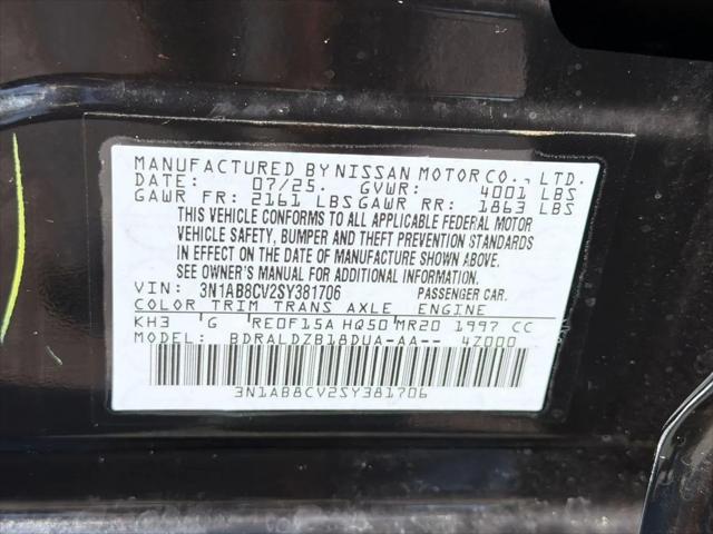 2025 Nissan Sentra SV