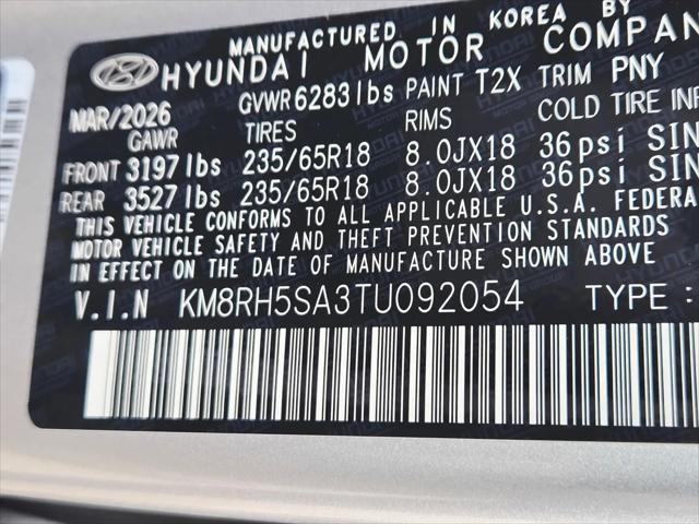 2026 Hyundai Palisade Hybrid Blue SEL Premium 7P