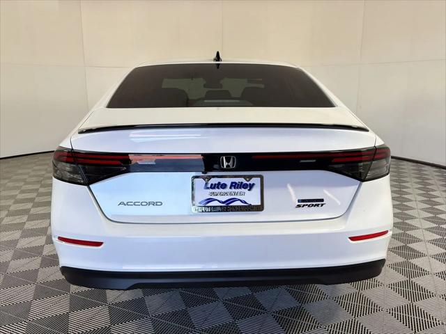 2026 Honda Accord Sedan Sport