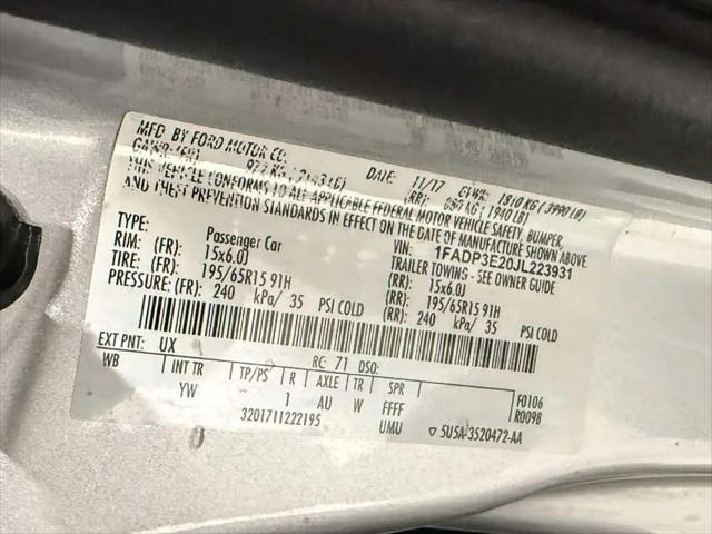 2018 Ford Focus S