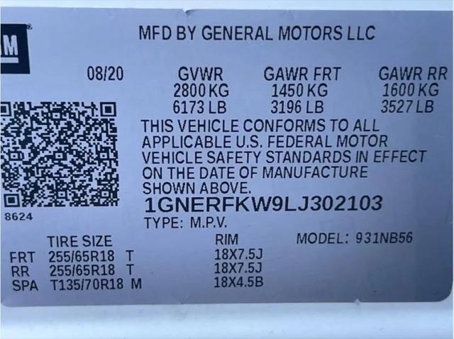 2020 Chevrolet Traverse FWD LS