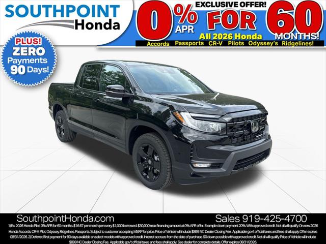 2026 Honda Ridgeline Black Edition for sale in Durham, NC