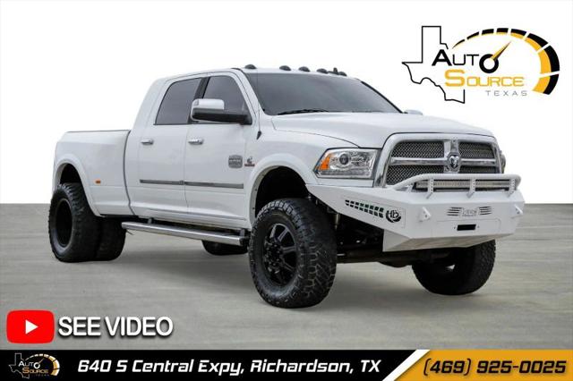 2015 Ram 3500 Longhorn for sale in Richardson, TX