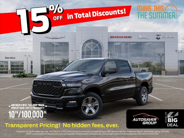 2026 Ram 1500 Express Crew Cab 4x4 5'7" Box for sale in Newport, VT