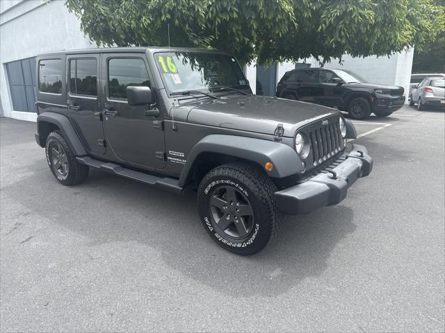 2016 Jeep Wrangler Unlimited Sport 2016 Jeep Wrangler Unlimited Sport