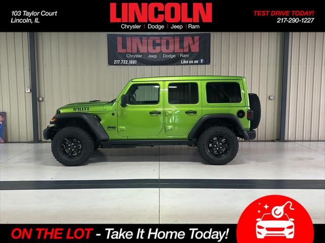 2026 Jeep Wrangler WRANGLER 4-DOOR WILLYS