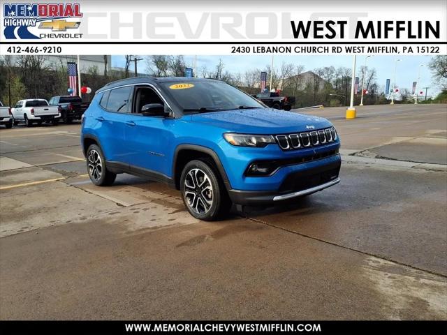 2022 Jeep Compass Limited 4x4 for sale in West Mifflin, PA