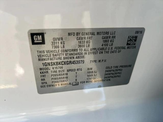 2016 Chevrolet Tahoe LT