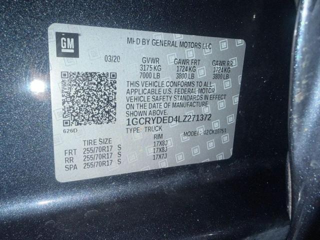 2020 Chevrolet Silverado 1500 4WD Double Cab Standard Bed LT