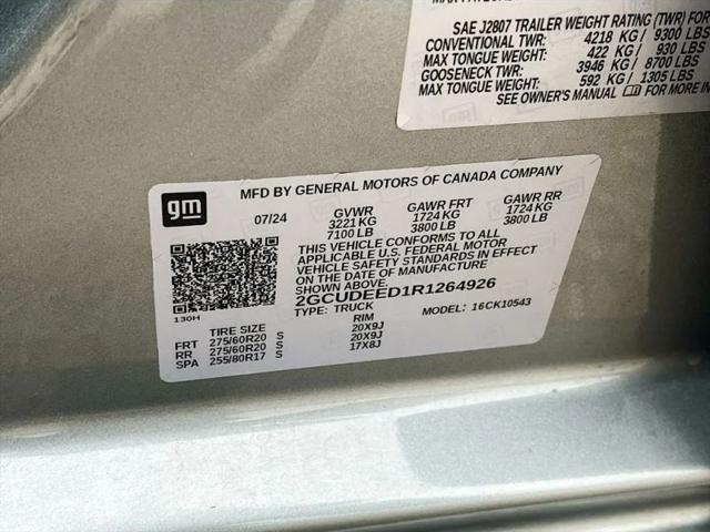 2024 Chevrolet Silverado 1500 4WD Crew Cab Short Bed RST