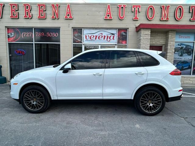 2017 Porsche Cayenne Platinum Edition