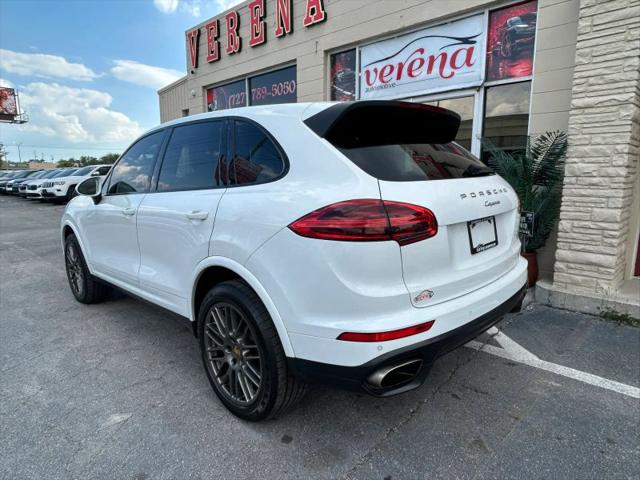 2017 Porsche Cayenne Platinum Edition