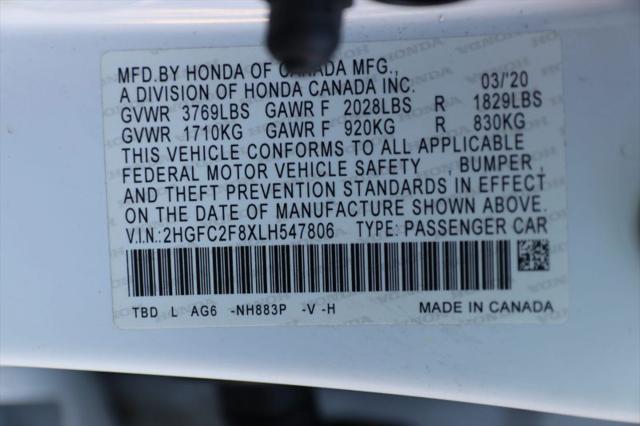 2020 Honda Civic Sport