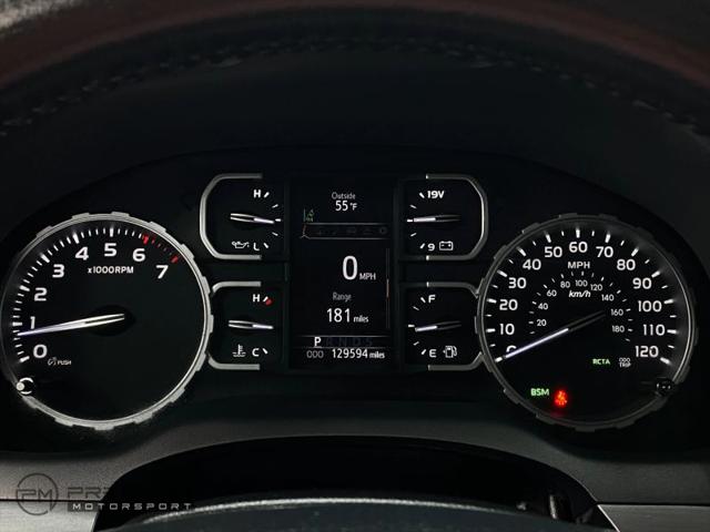 2018 Toyota Tundra Platinum 5.7L V8
