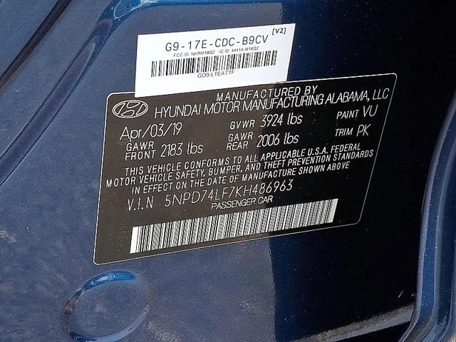 2019 Hyundai Elantra SE