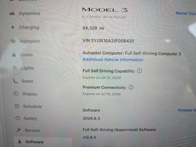 2018 Tesla Model 3 Long Range