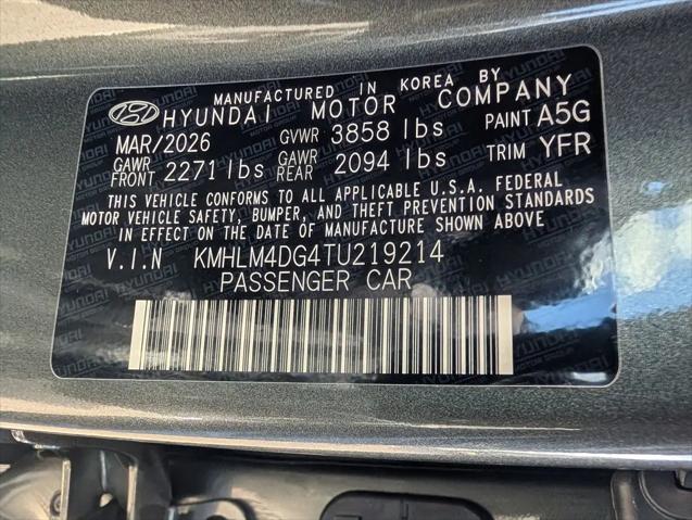 2026 Hyundai Elantra SEL Sport