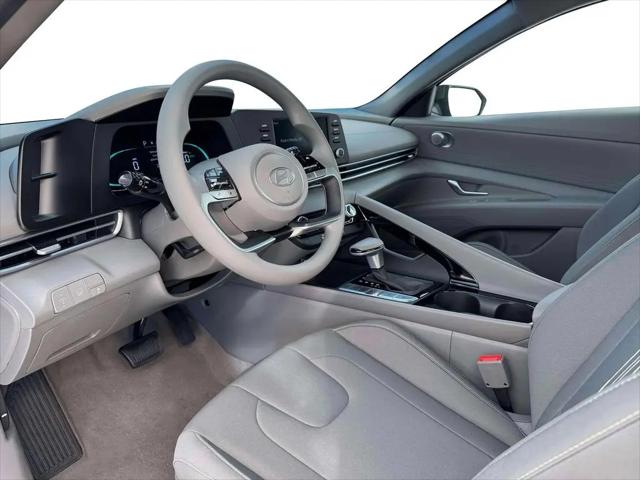 2026 Hyundai Elantra Hybrid Blue