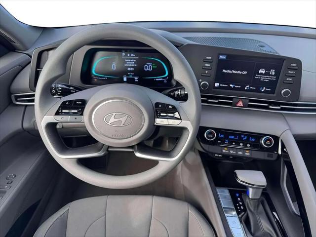 2026 Hyundai Elantra Hybrid Blue