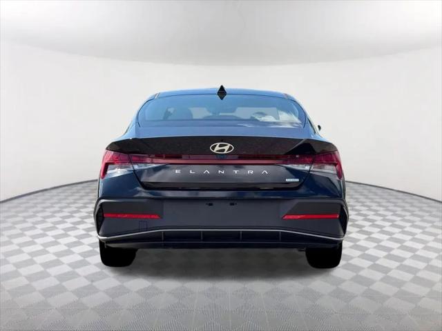 2026 Hyundai Elantra Hybrid Blue
