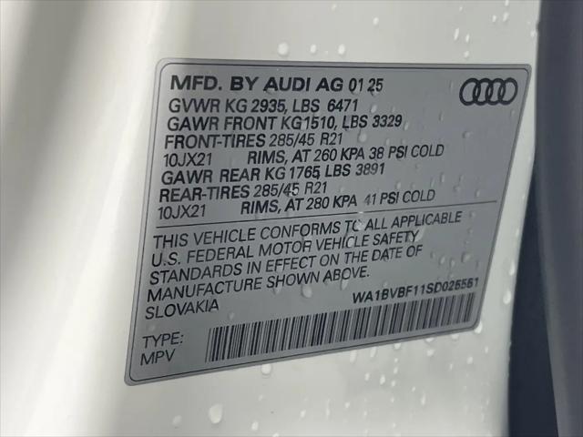 2025 Audi Q8 Premium Plus 55 TFSI quattro