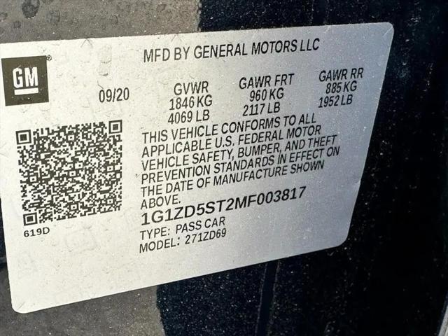 2021 Chevrolet Malibu FWD LT