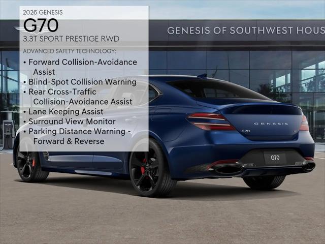 2026 Genesis G70 3.3T RWD Sport Prestige