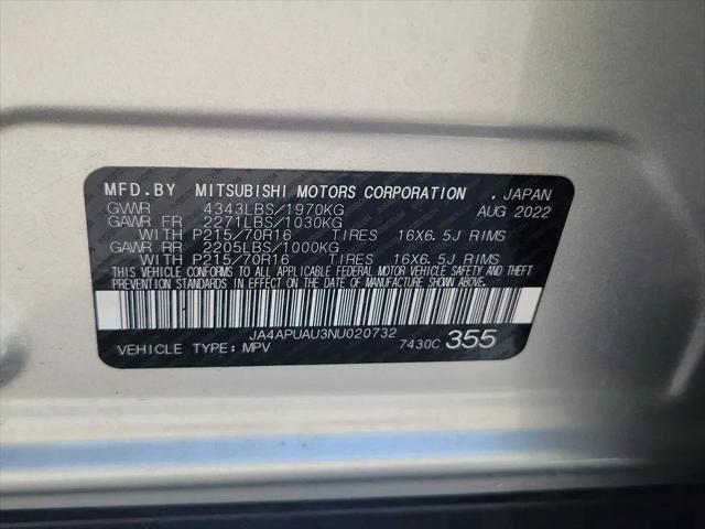 2022 Mitsubishi Outlander Sport 2.0 S 2WD