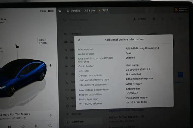 2024 Tesla Model 3 Rear-Wheel Drive