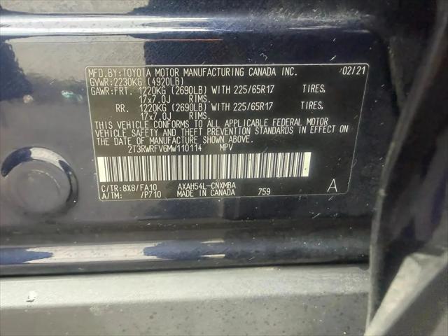 2021 Toyota RAV4 Hybrid XLE
