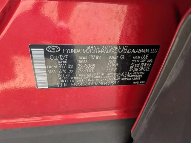 2022 Hyundai Santa Fe SEL